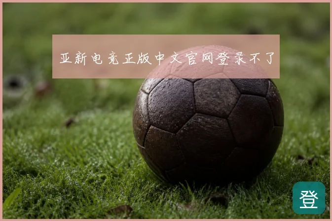 亚新电竞正版中文官网登录不了